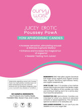 Load image into Gallery viewer, Juicey Erotic  (Poussey PowA) Yoni Aphrodisiac Candies