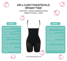 Load image into Gallery viewer, ARI x Curvywaistgyals (Snatched Bawdy) Faja Shaper
